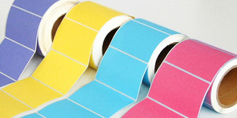 彩色空白標簽紙