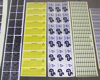 不干膠標簽絲印防偽印刷